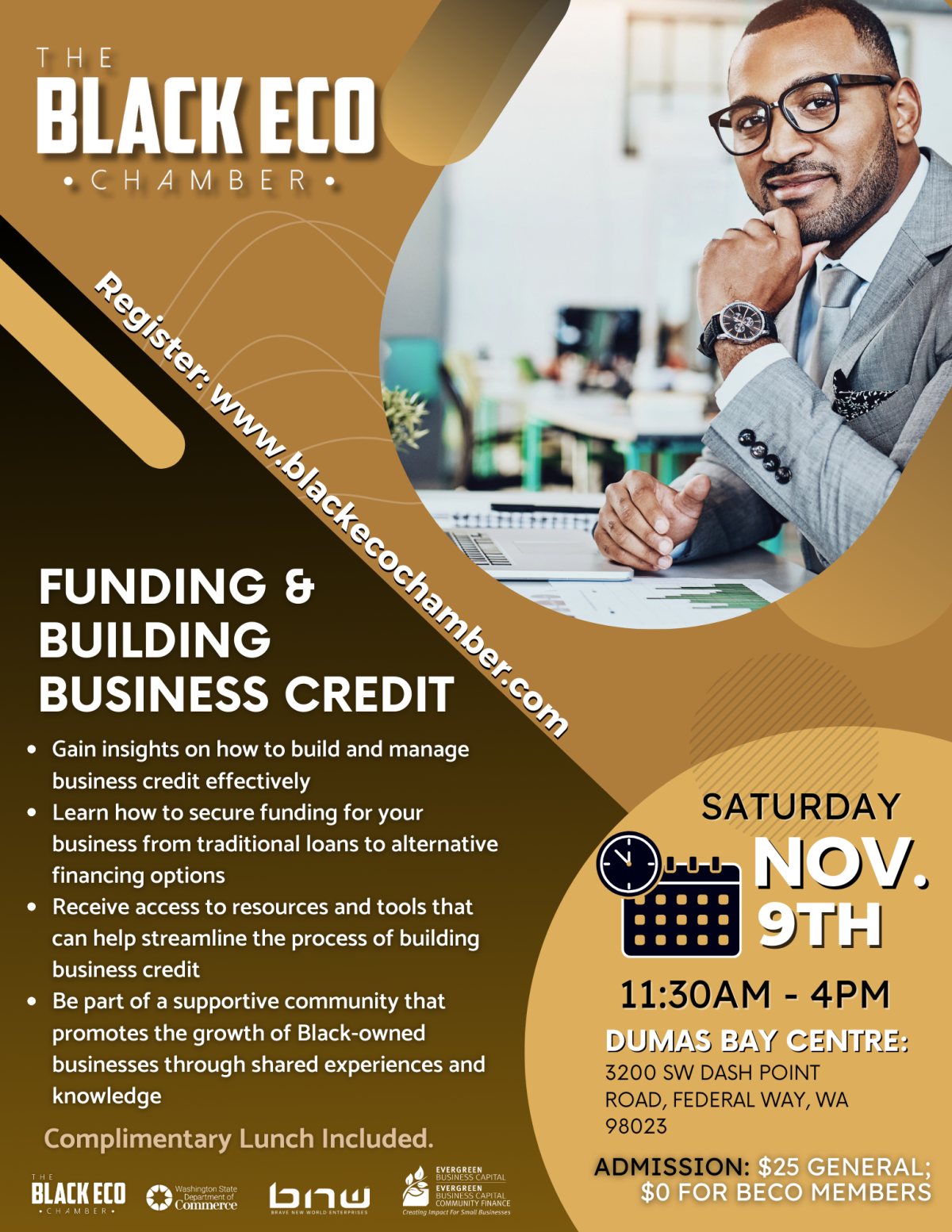 Funding & Building Corporate Credit Workshop - presented by BECO