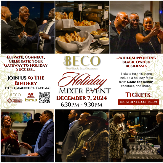 BECO Holiday Mixer flyer