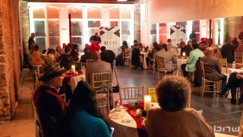 Attendees at the BECO 2024 Holiday Mixer Event at The Bindery in Tacoma, WA. Photo by Larry Dominico for Brave New World Enterprises.