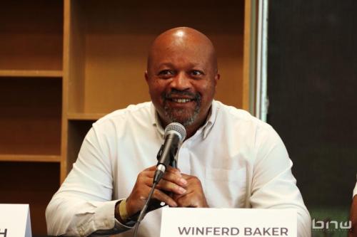 Winferd Baker speaks at the 2024 BECO EXPO