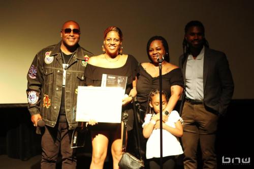 The Cultural Icon Award is presented to the family of Dr. Maxine Mimms at the 2024 BECO EXPO